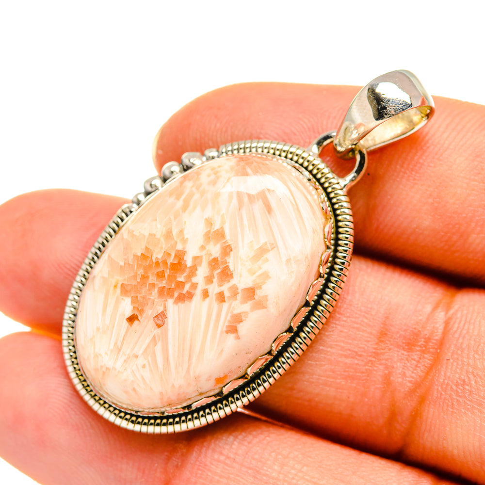 Scolecite Pendants handcrafted by Anasilvercos - PD7891