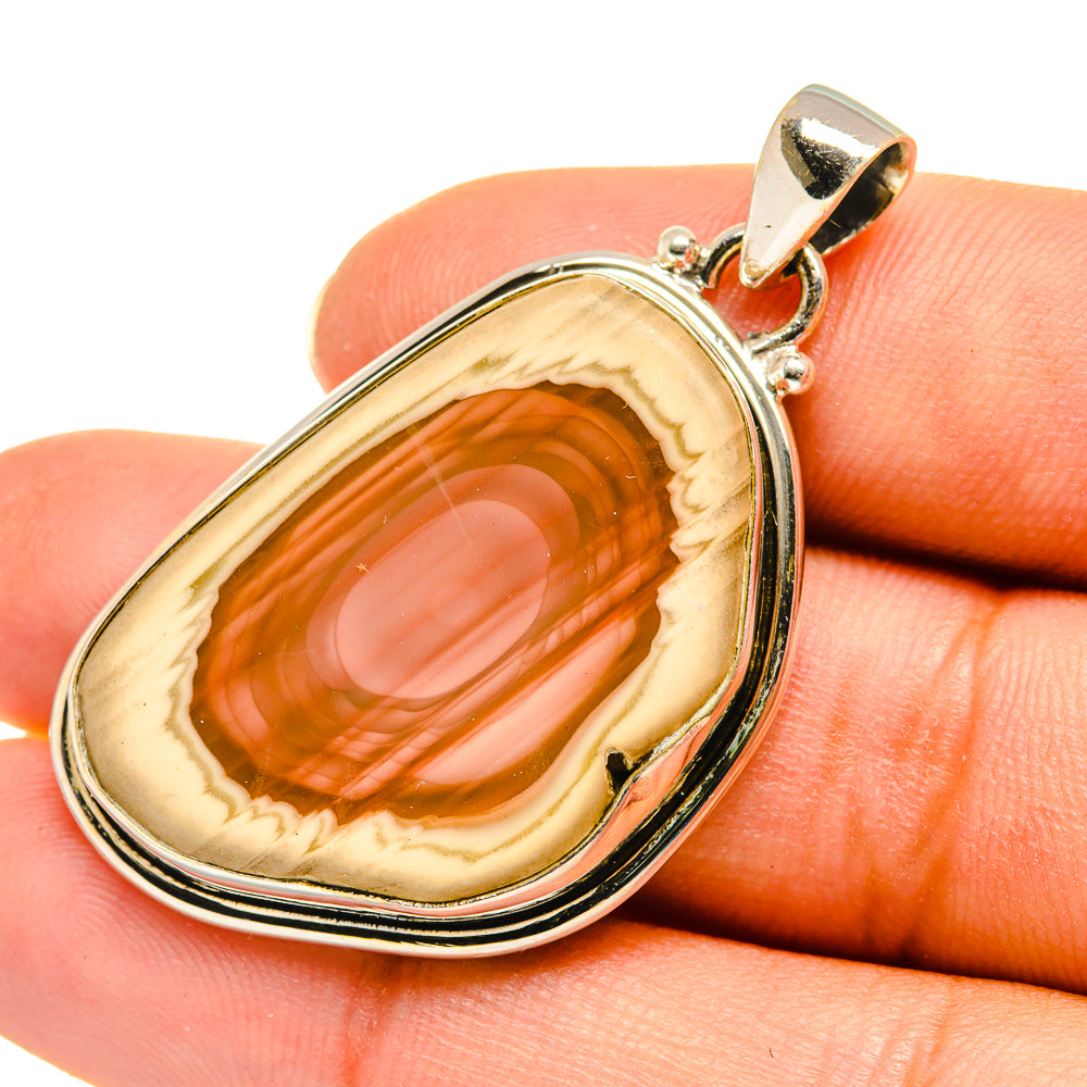Willow Creek Jasper Pendants handcrafted by Anasilvercos - PD7952