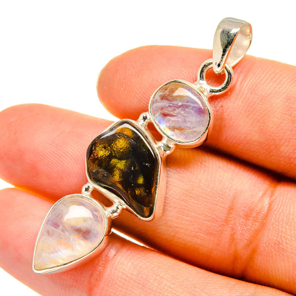 Mexican Fire Agate Pendants handcrafted by Anasilvercos - PD7962