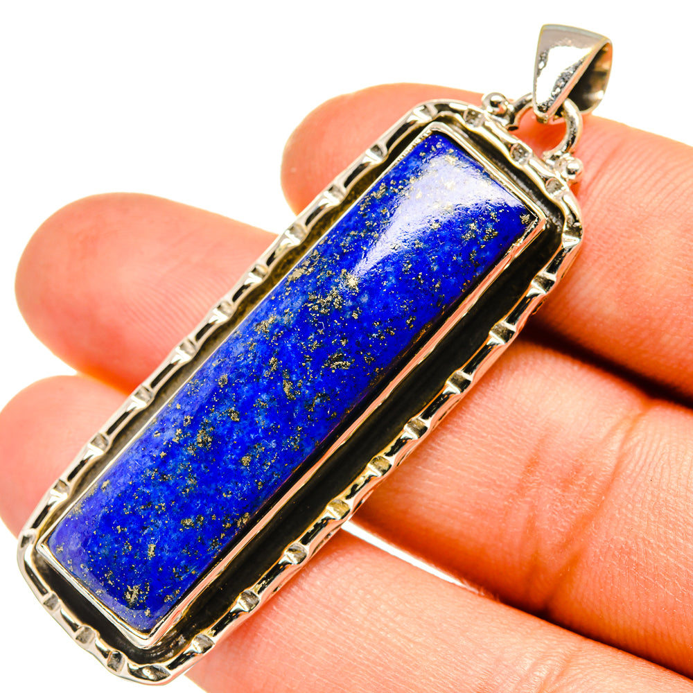Lapis Lazuli Pendants handcrafted by Anasilvercos - PD7987