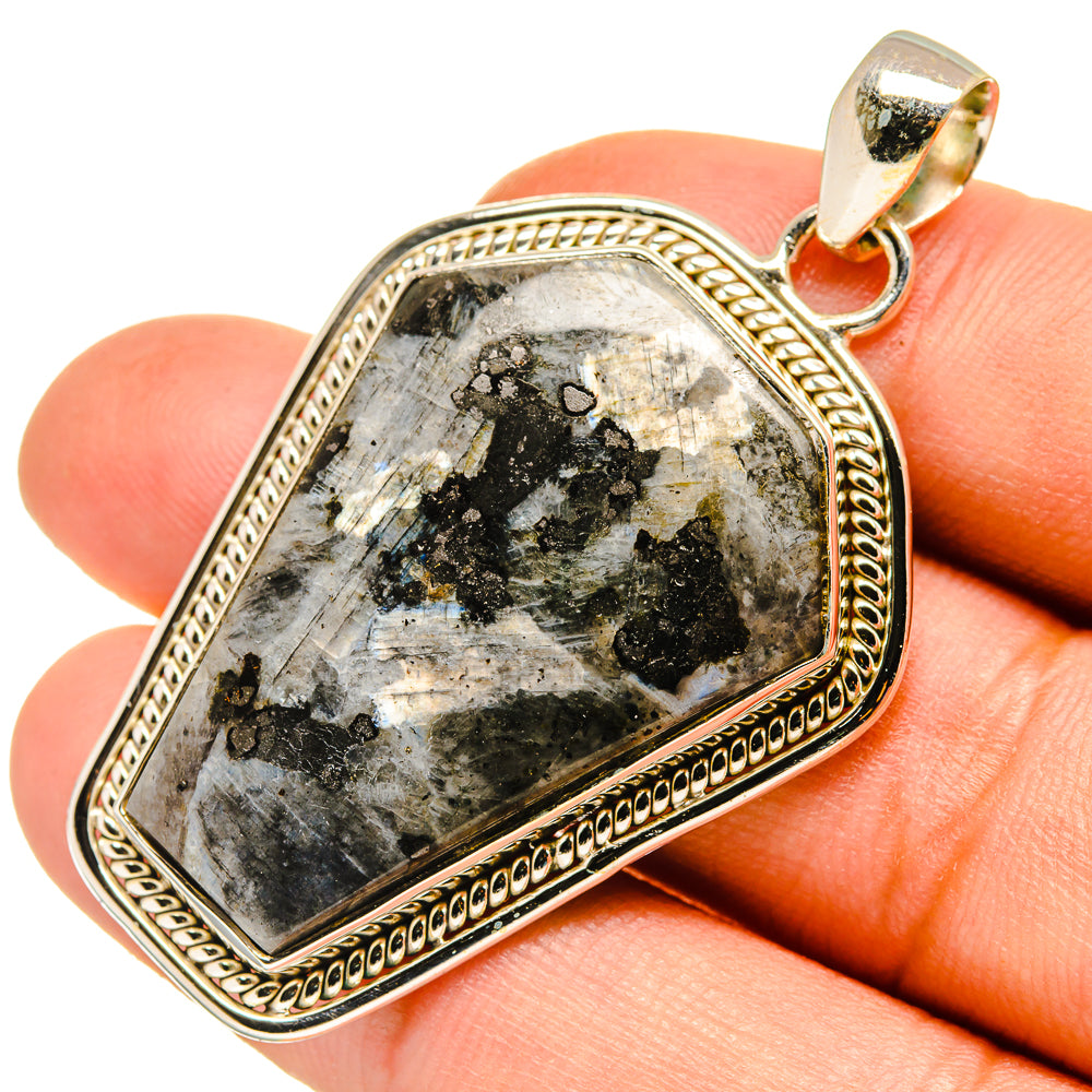 Larvikite Pendants handcrafted by Anasilvercos - PD7988