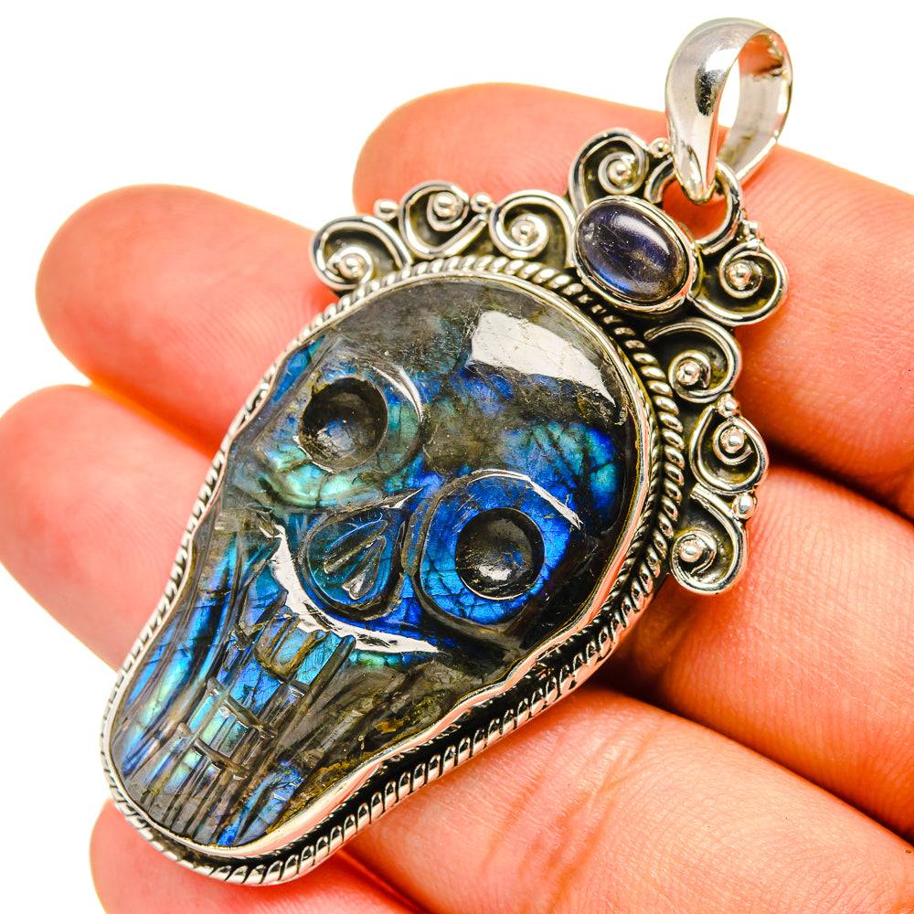 Labradorite Pendants handcrafted by Anasilvercos - PD8002