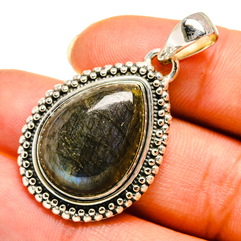 Labradorite Pendants handcrafted by Anasilvercos - PD8053