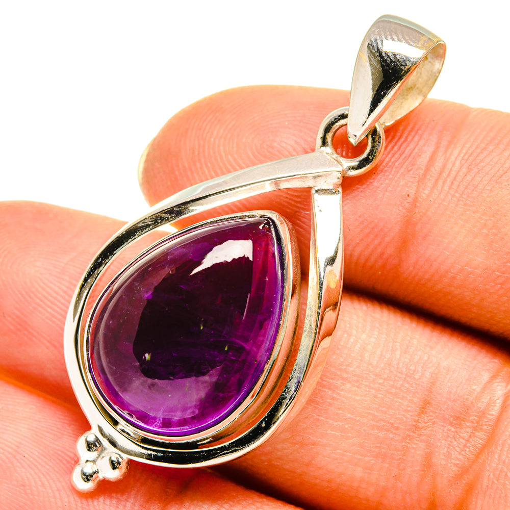 Amethyst Pendants handcrafted by Anasilvercos - PD8063
