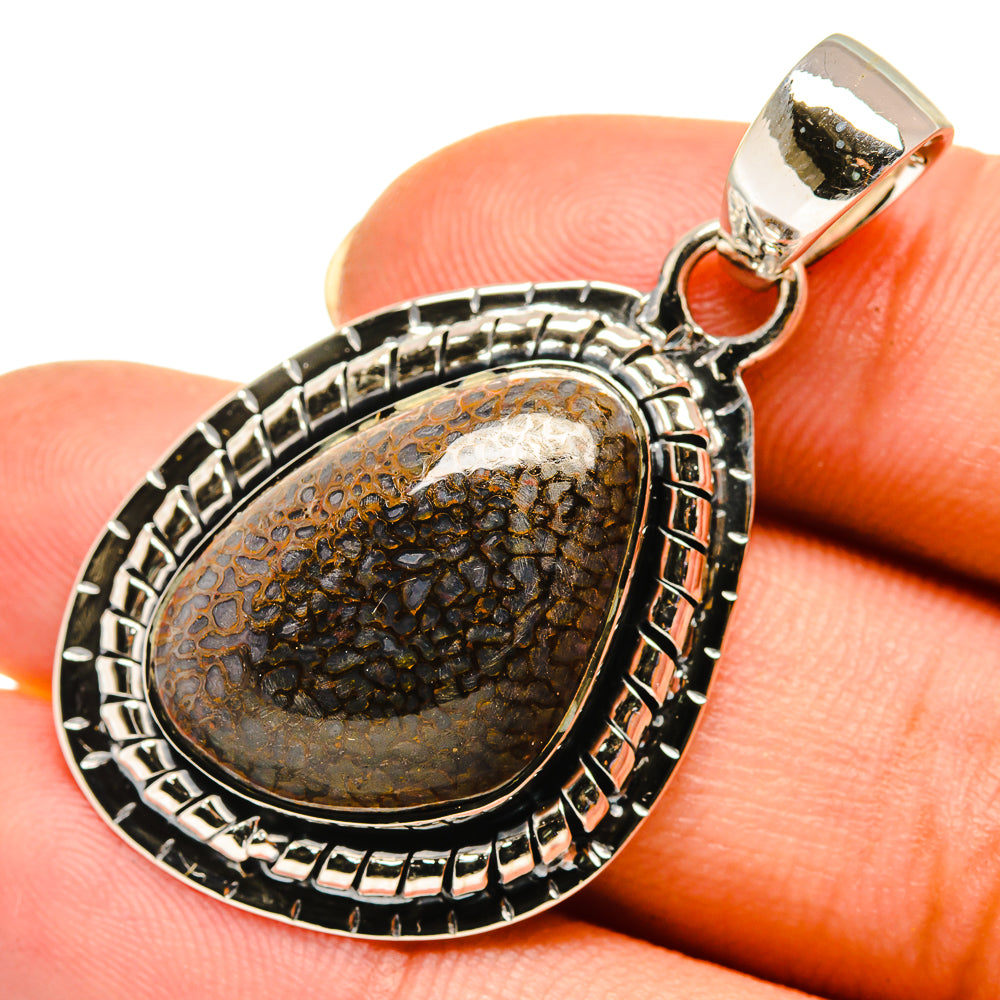 Dinosaur Bone Pendants handcrafted by Anasilvercos - PD8064