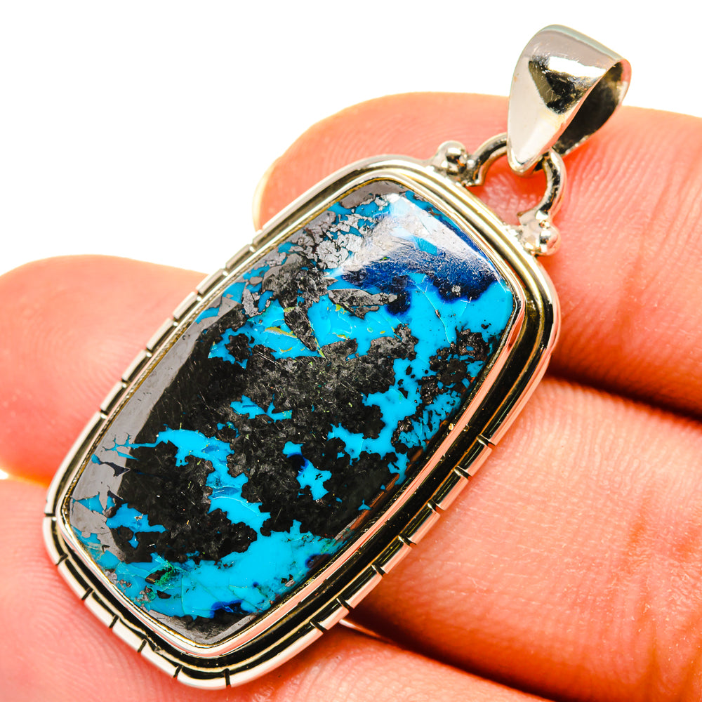 Shattuckite Pendants handcrafted by Anasilvercos - PD8082