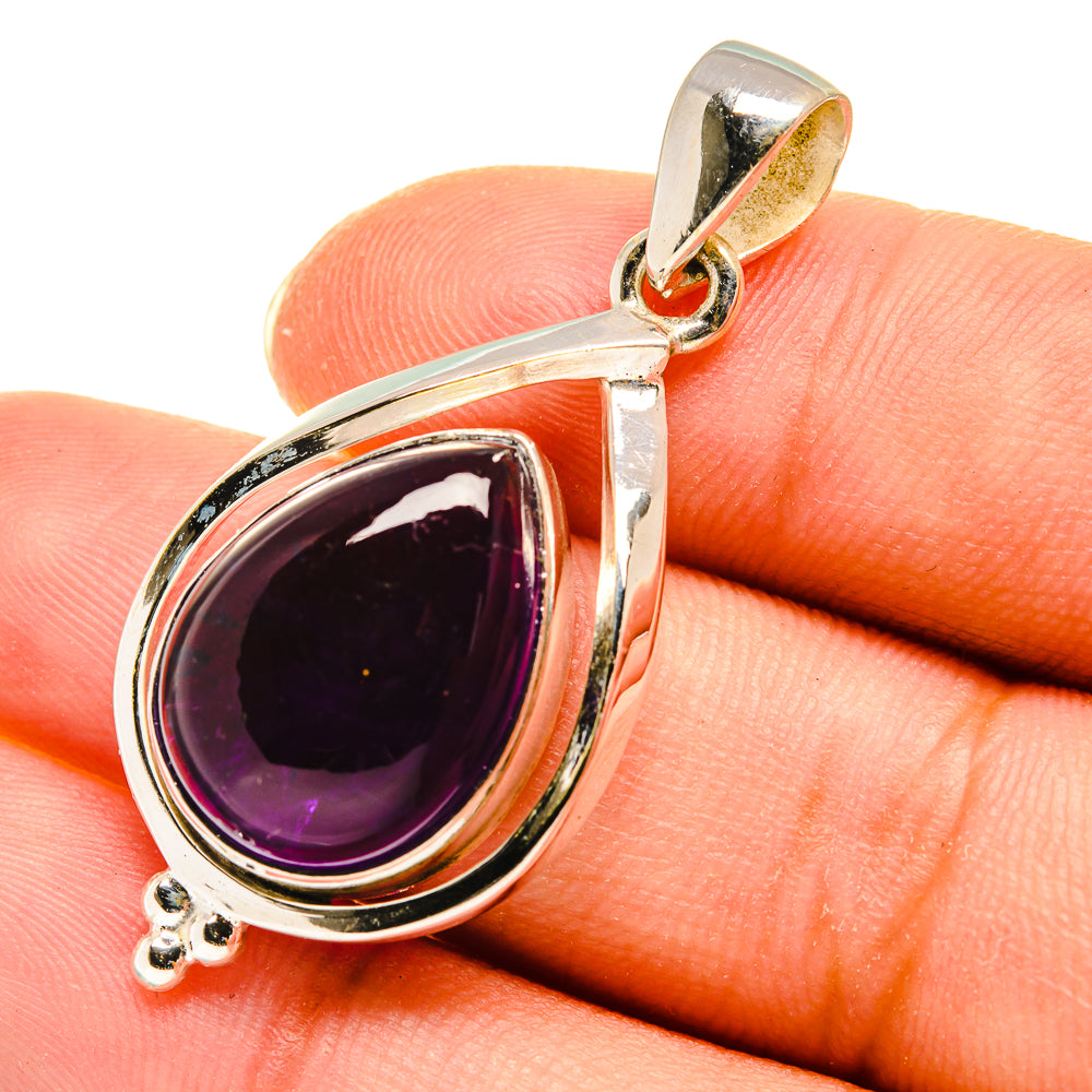 Amethyst Pendants handcrafted by Anasilvercos - PD8105