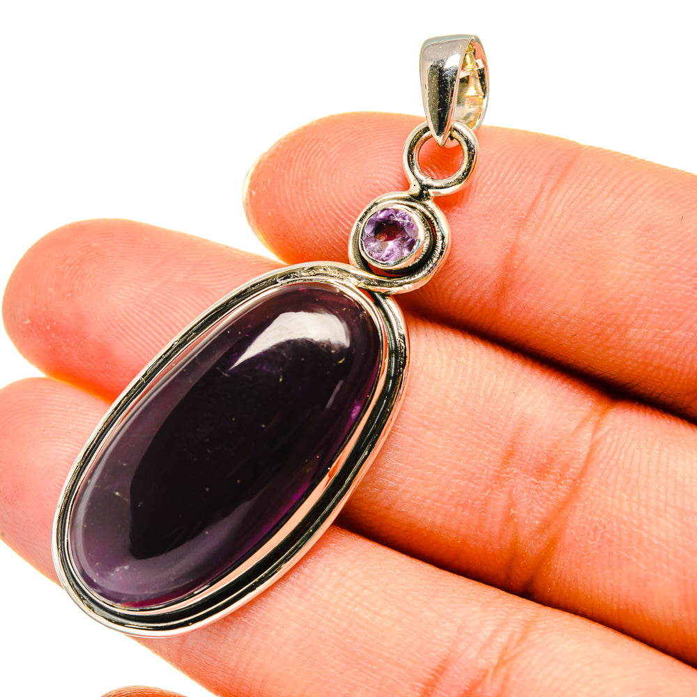 Amethyst Pendants handcrafted by Anasilvercos - PD8110