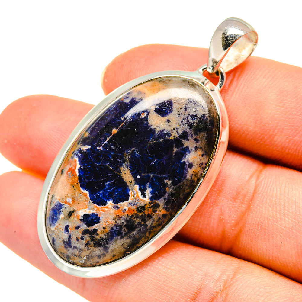 Sodalite Pendants handcrafted by Anasilvercos - PD8121