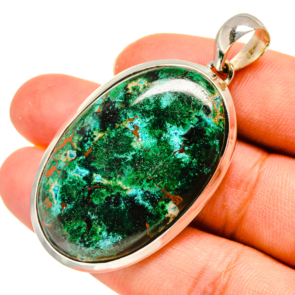 Chrysocolla Pendants handcrafted by Anasilvercos - PD8129