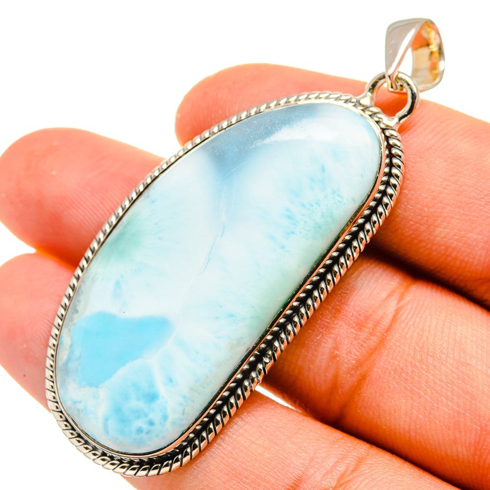 Larimar Pendants handcrafted by Anasilvercos - PD8144