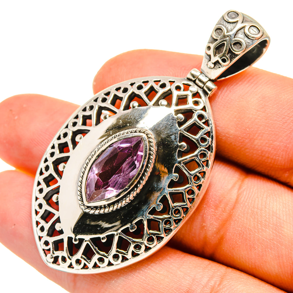 Amethyst Pendants handcrafted by Anasilvercos - PD8147