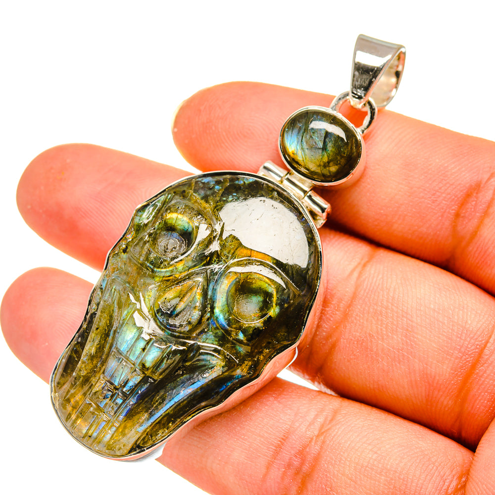 Labradorite Pendants handcrafted by Anasilvercos - PD8186