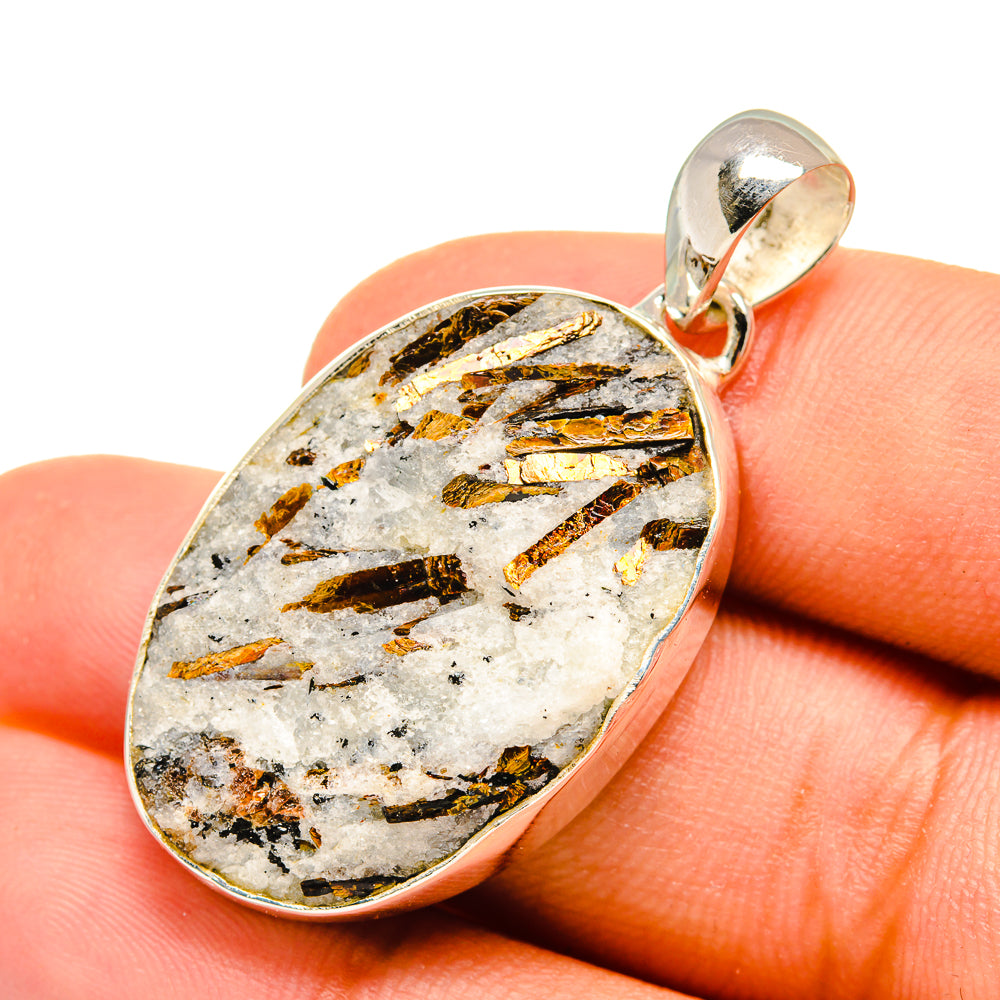 Astrophyllite Pendants handcrafted by Anasilvercos - PD8241