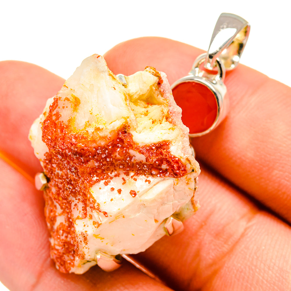 Vanadinite Pendants handcrafted by Anasilvercos - PD8250