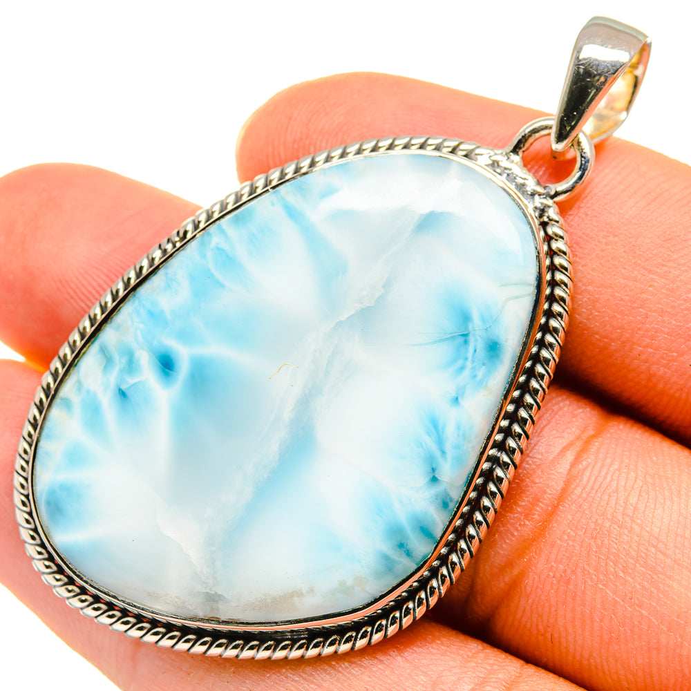 Larimar Pendants handcrafted by Anasilvercos - PD8251