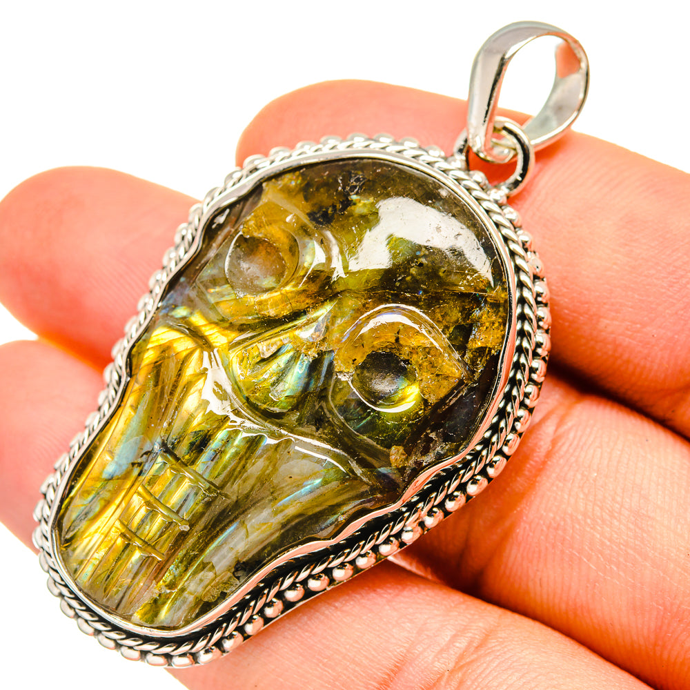 Labradorite Pendants handcrafted by Anasilvercos - PD8258