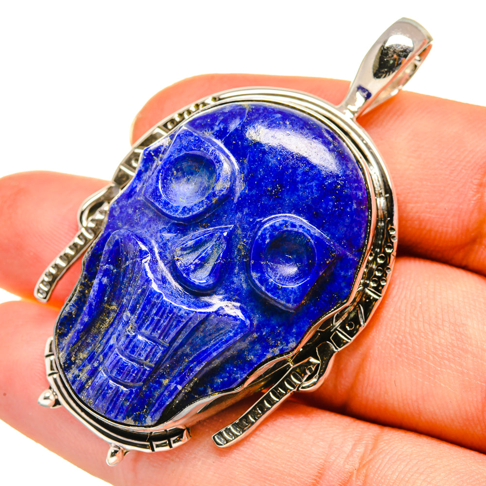 Lapis Lazuli Pendants handcrafted by Anasilvercos - PD8271