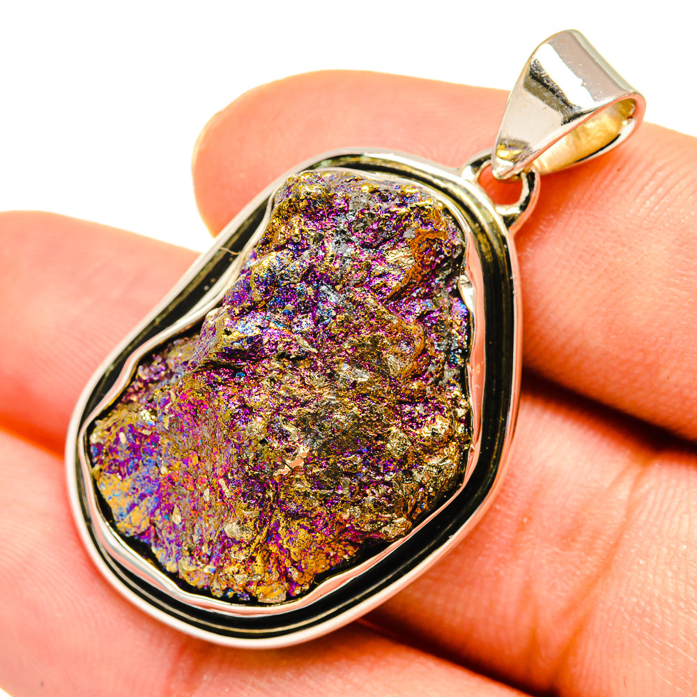 Chalcopyrite Pendants handcrafted by Anasilvercos - PD8293