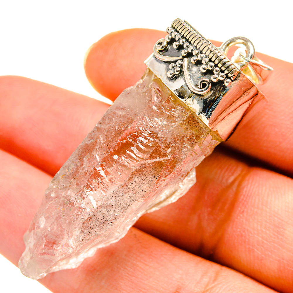 Rainbow Moonstone Pendants handcrafted by Anasilvercos - PD8309
