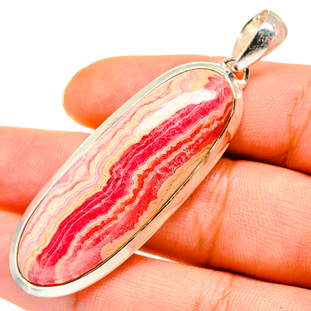 Rhodochrosite Pendants handcrafted by Anasilvercos - PD8311