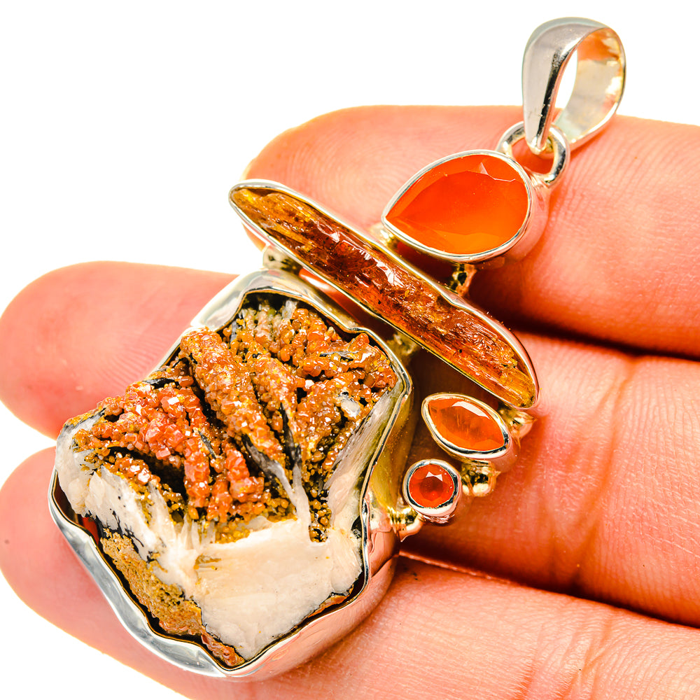 Vanadinite Pendants handcrafted by Anasilvercos - PD8322