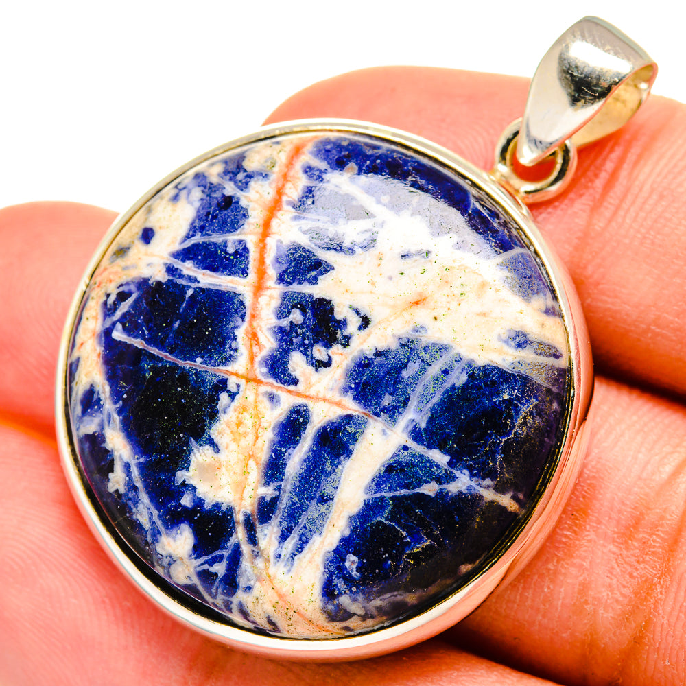 Sodalite Pendants handcrafted by Anasilvercos - PD8393