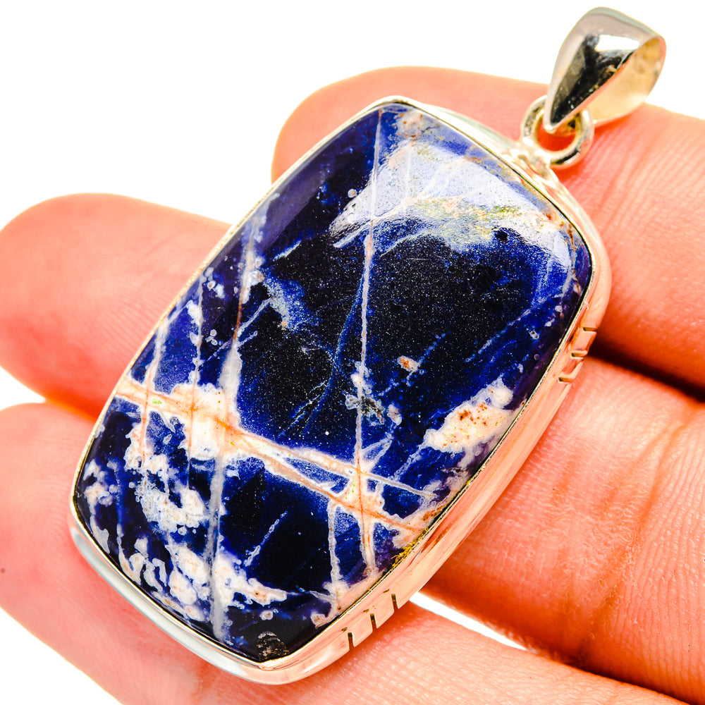 Sodalite Pendants handcrafted by Anasilvercos - PD8405