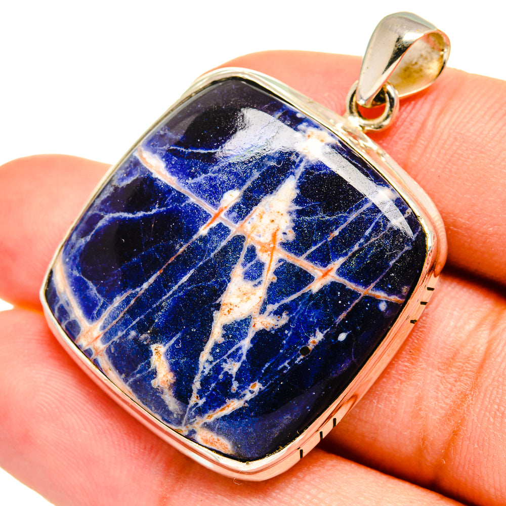 Sodalite Pendants handcrafted by Anasilvercos - PD8421
