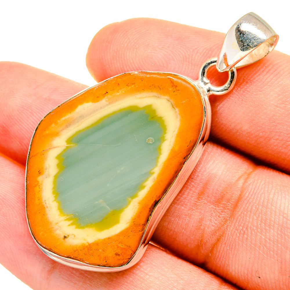 Imperial Jasper Pendants handcrafted by Anasilvercos - PD8430