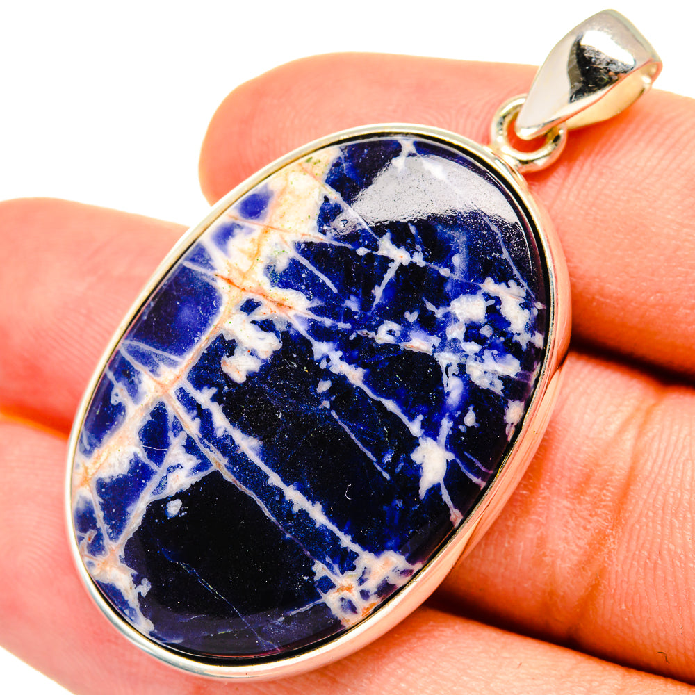 Sodalite Pendants handcrafted by Anasilvercos - PD8443