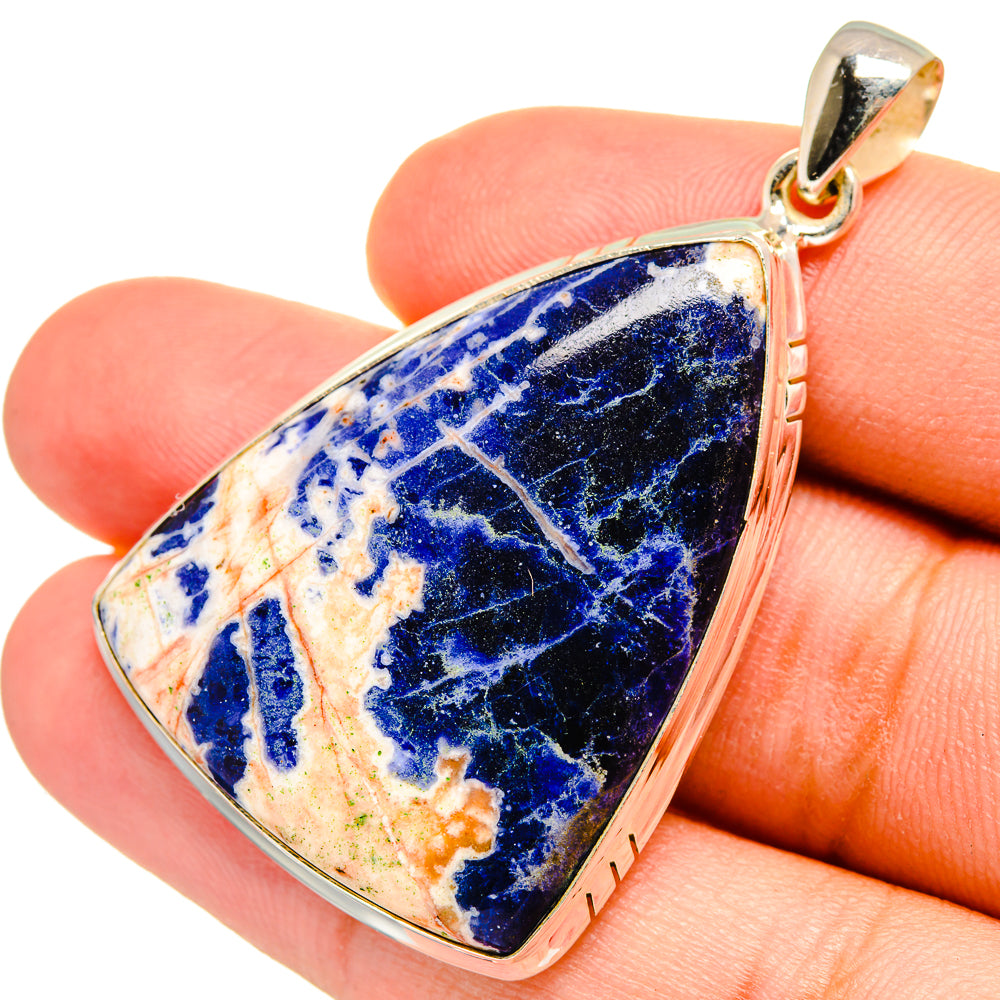 Sodalite Pendants handcrafted by Anasilvercos - PD8446