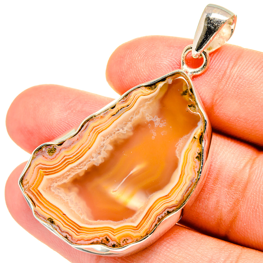 Geode Slice Pendants handcrafted by Anasilvercos - PD8449