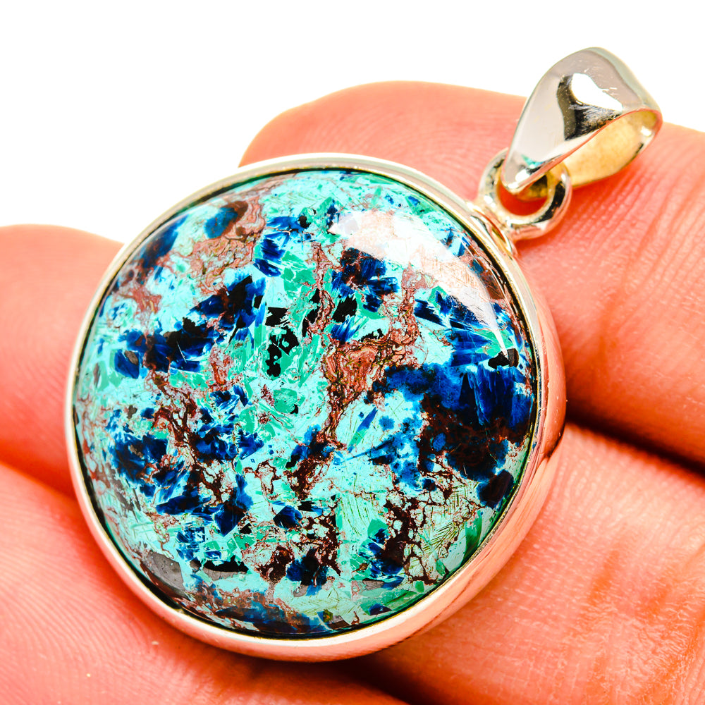 Shattuckite Pendants handcrafted by Anasilvercos - PD8461