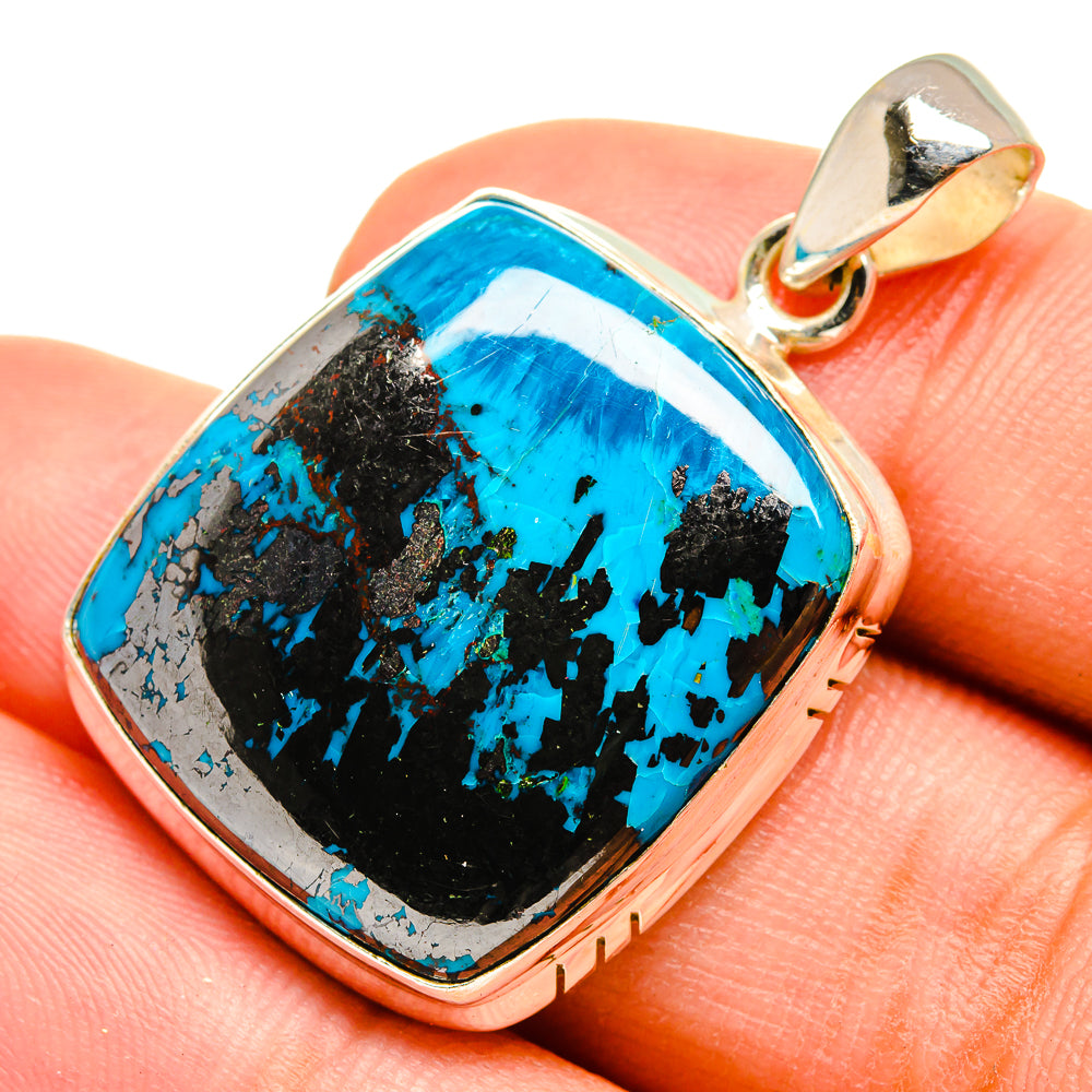 Shattuckite Pendants handcrafted by Anasilvercos - PD8462