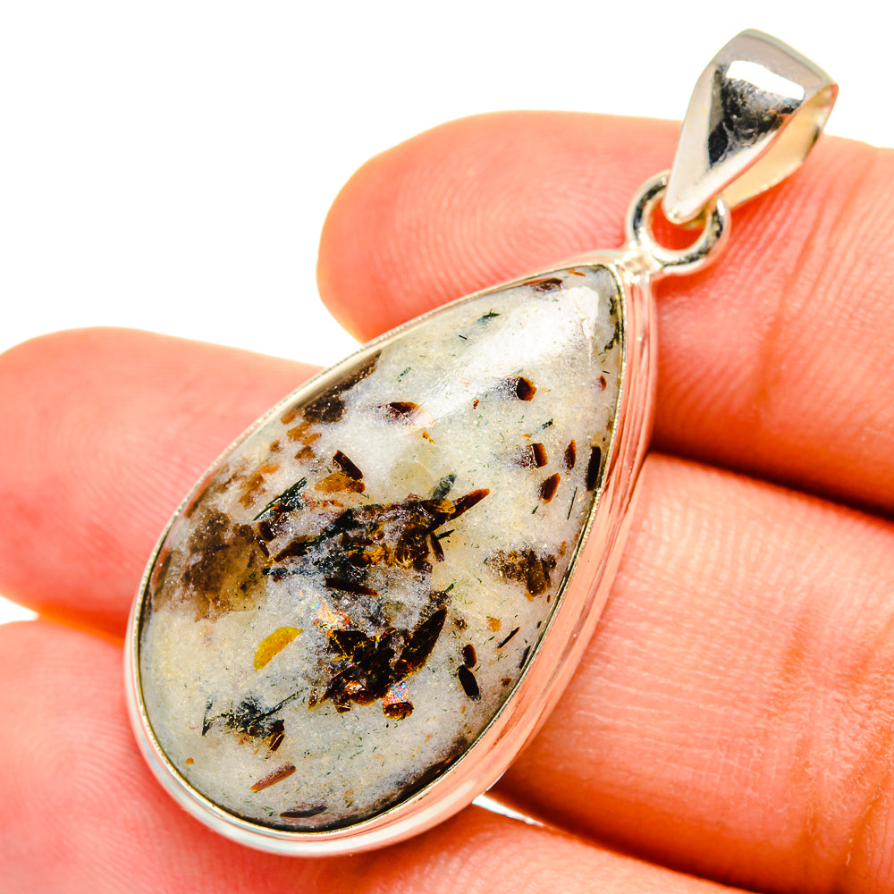 Astrophyllite Pendants handcrafted by Anasilvercos - PD8473