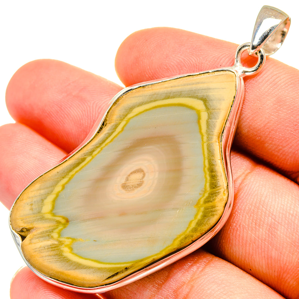 Willow Creek Jasper Pendants handcrafted by Anasilvercos - PD8507