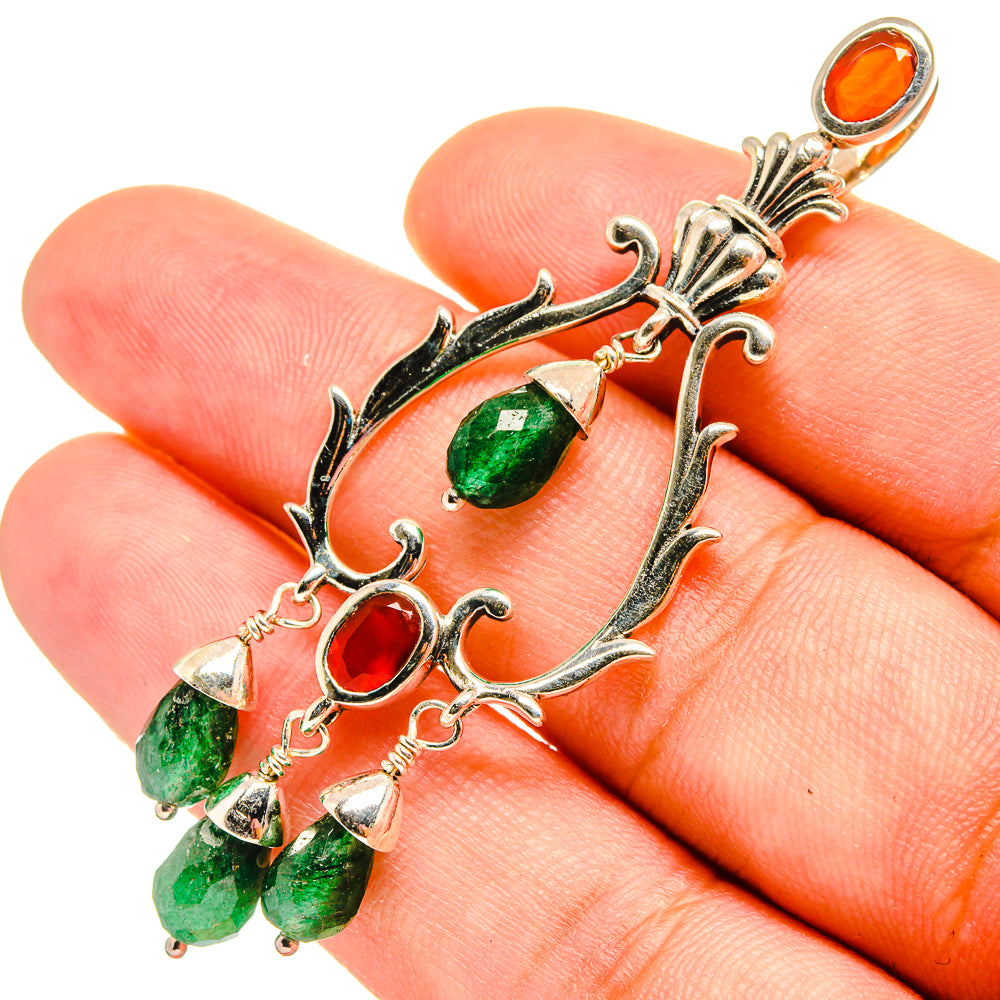 Carnelian Pendants handcrafted by Anasilvercos - PD8515