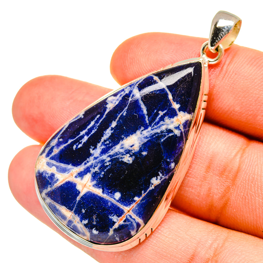 Sodalite Pendants handcrafted by Anasilvercos - PD8516