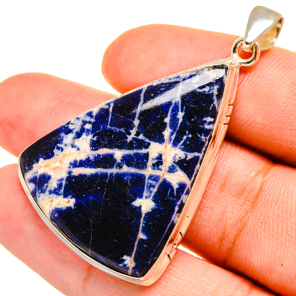 Sodalite Pendants handcrafted by Anasilvercos - PD8522