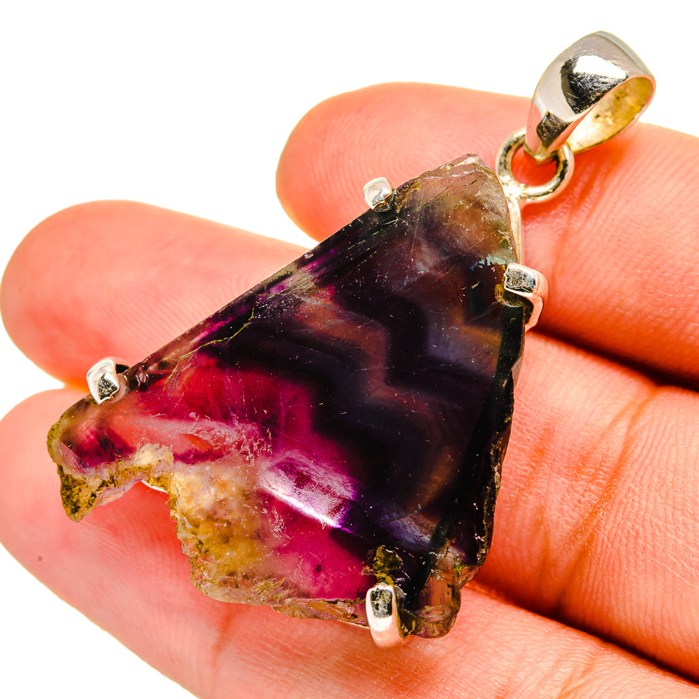 Fluorite Pendants handcrafted by Anasilvercos - PD8555
