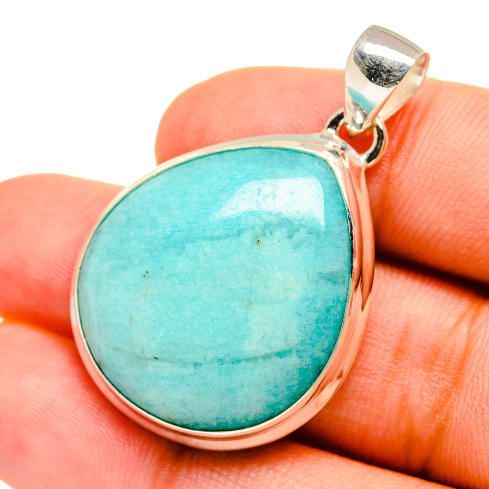 Chrysocolla Pendants handcrafted by Anasilvercos - PD8612