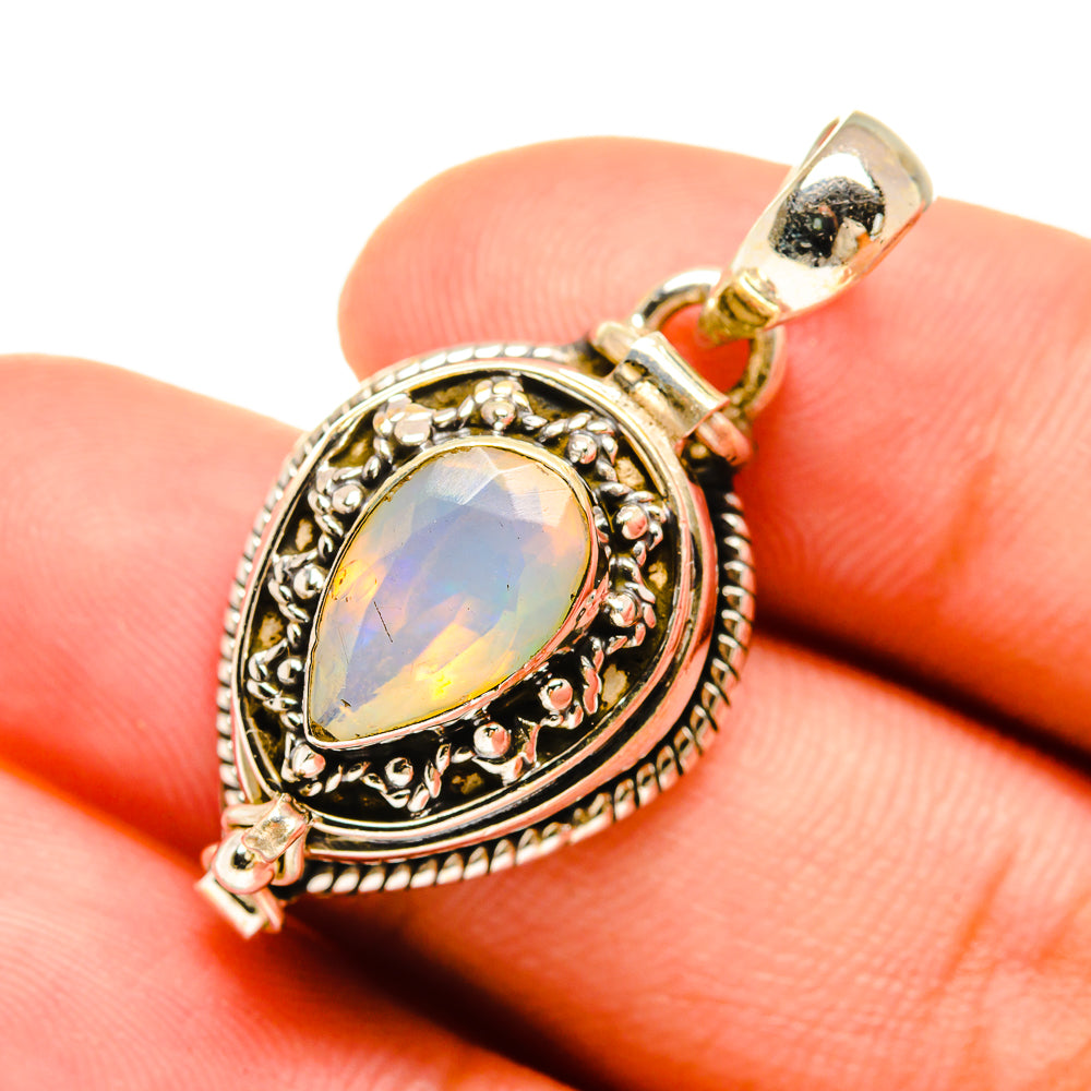 Ethiopian Opal Pendants handcrafted by Anasilvercos - PD8639
