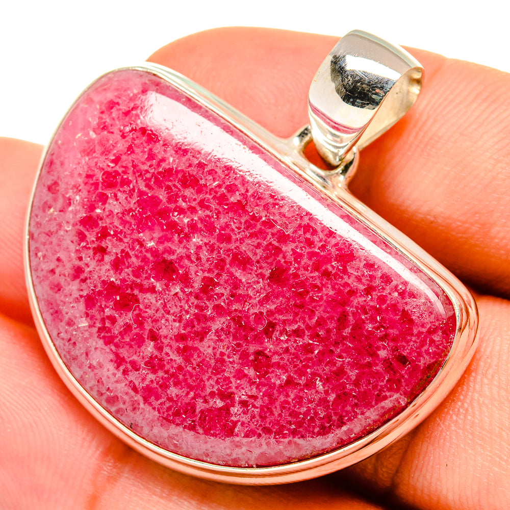 Rhodonite Pendants handcrafted by Anasilvercos - PD8687