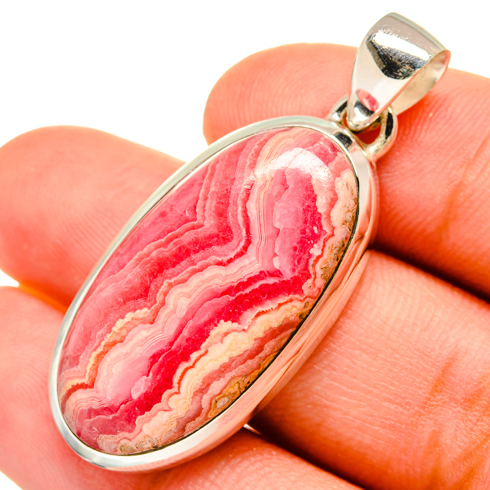 Rhodochrosite Pendants handcrafted by Anasilvercos - PD8715
