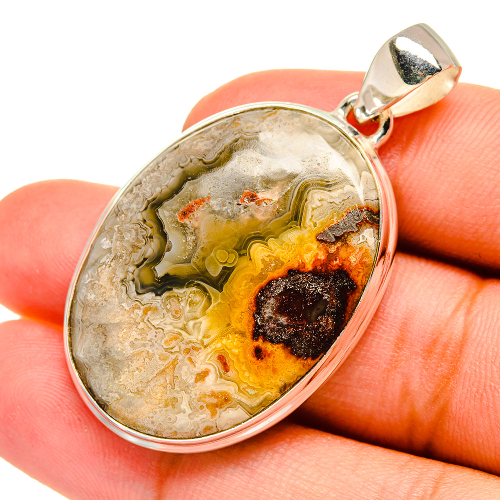 Ocean Jasper Pendants handcrafted by Anasilvercos - PD8718