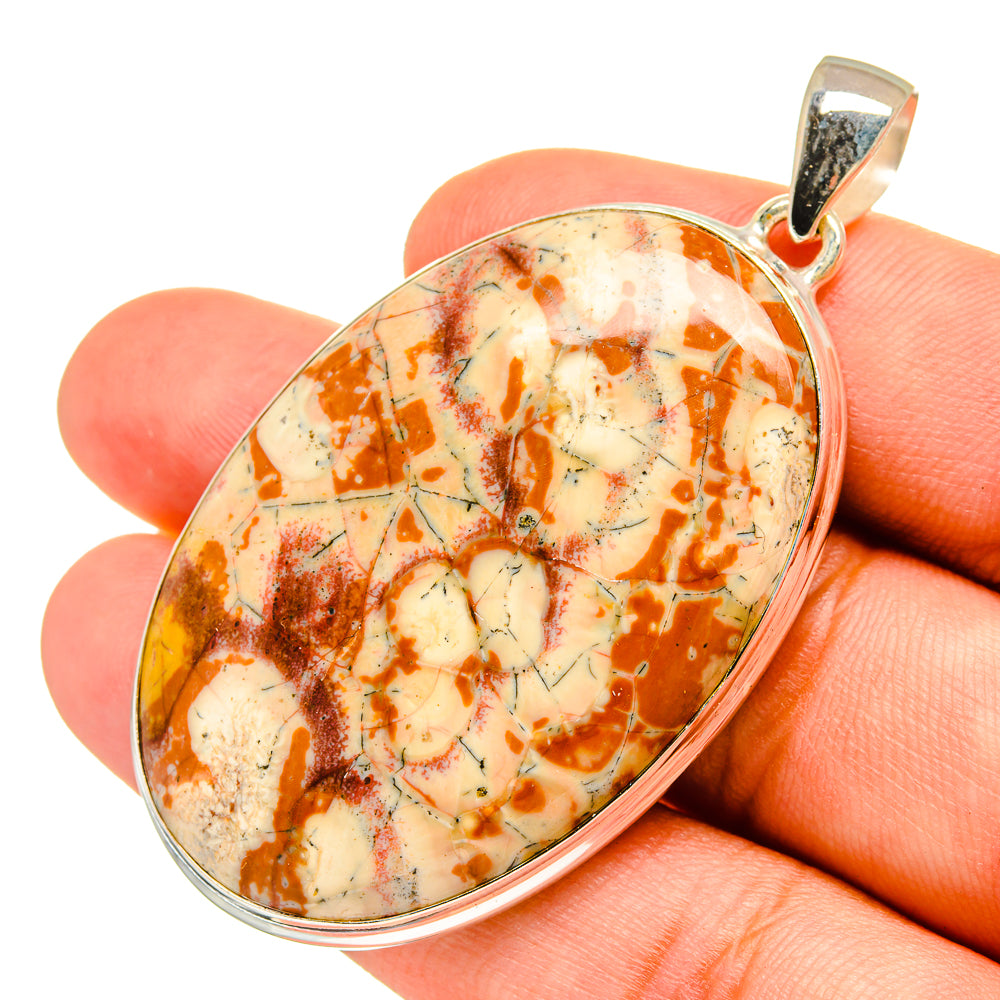Birds Eye Jasper Pendants handcrafted by Anasilvercos - PD8723