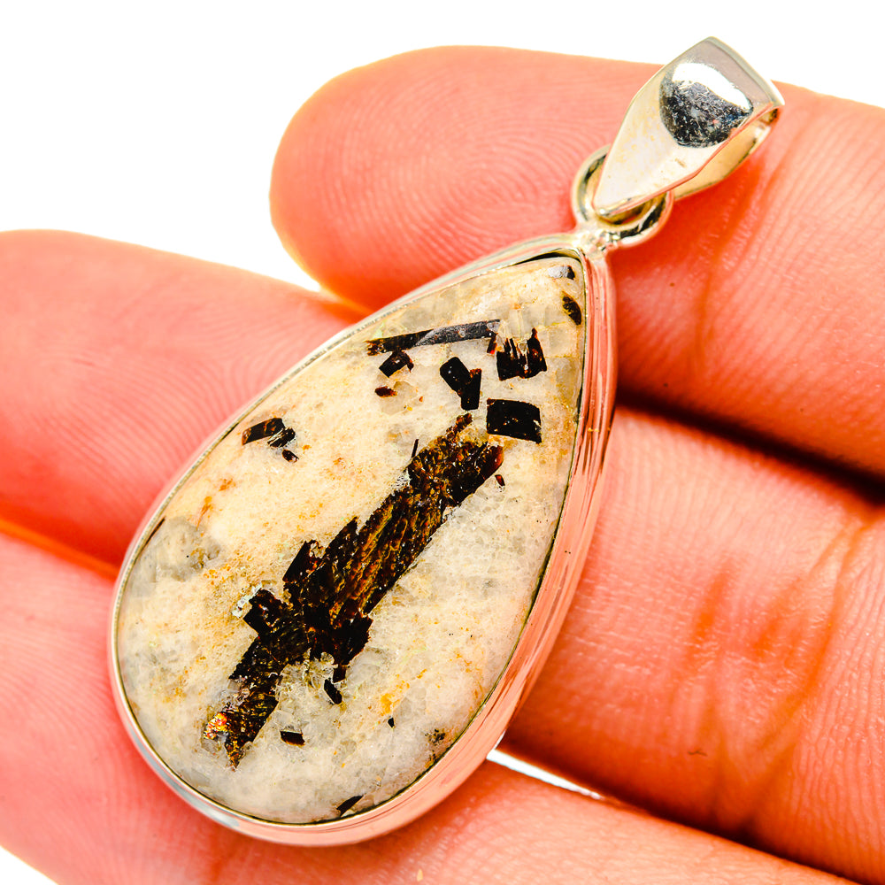 Astrophyllite Pendants handcrafted by Anasilvercos - PD8733