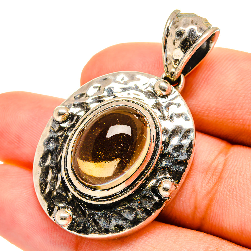 Citrine Pendants handcrafted by Anasilvercos - PD8780