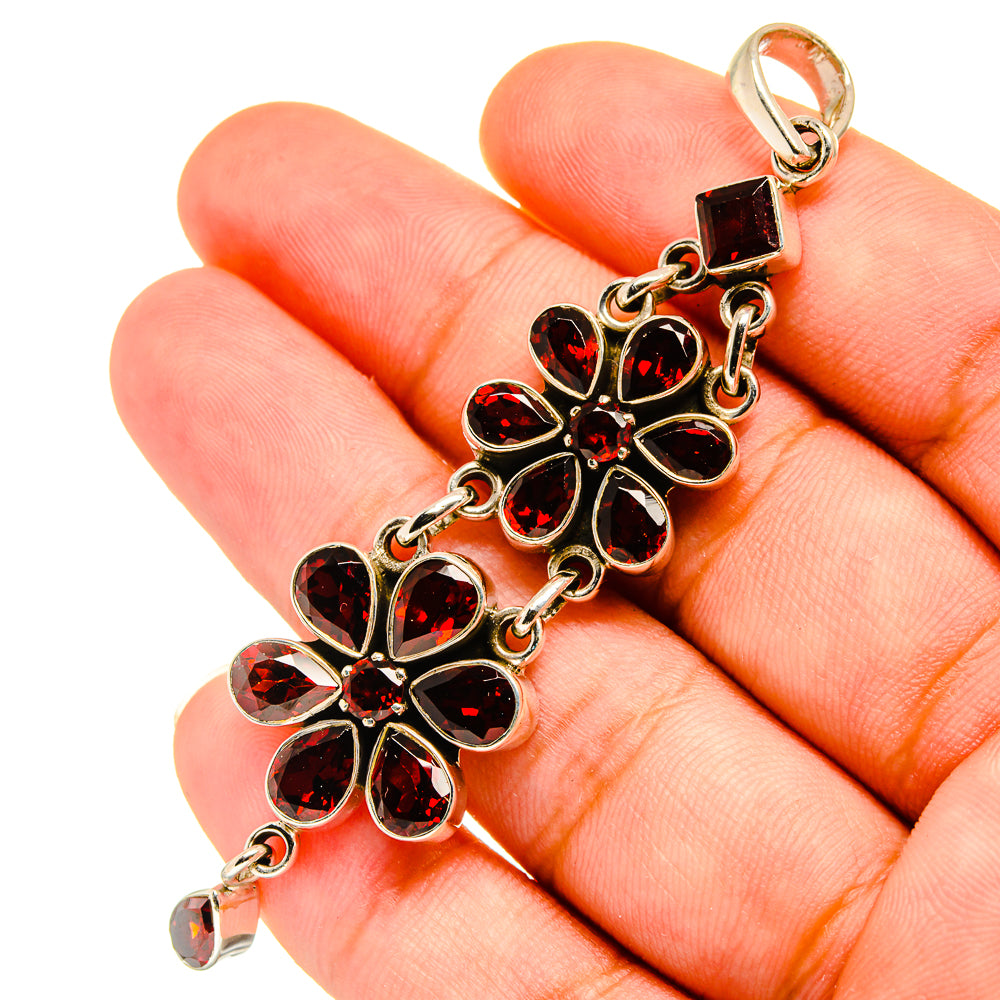 Garnet Pendants handcrafted by Anasilvercos - PD8787